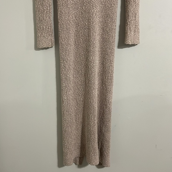 Free People 'Skylight' Rib-Knit Long Cardigan Sweater, Morning Oat XS - Picture 10 of 14